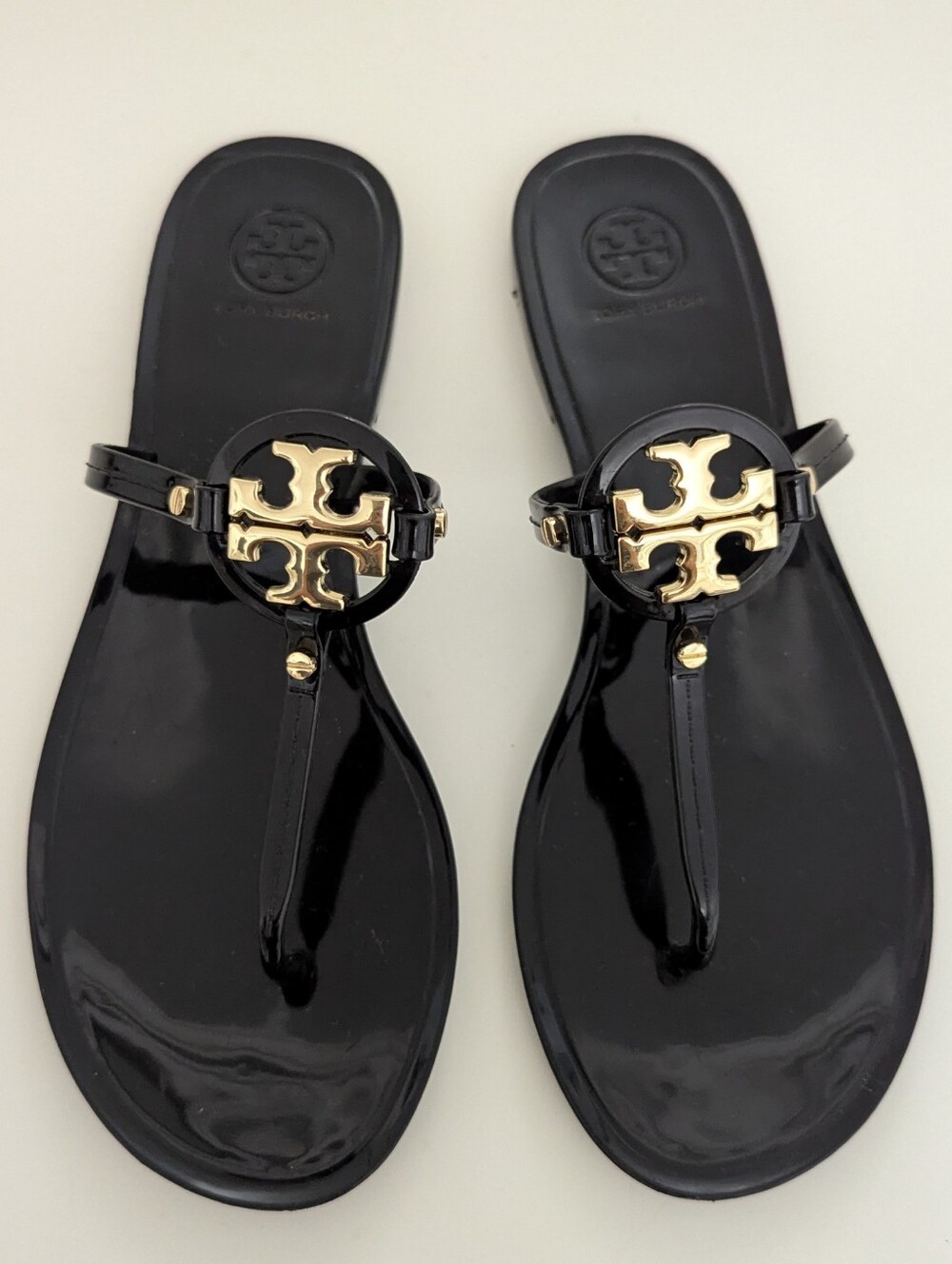 GUC! Tory Burch Mini Miller Sandal In Black Size 9